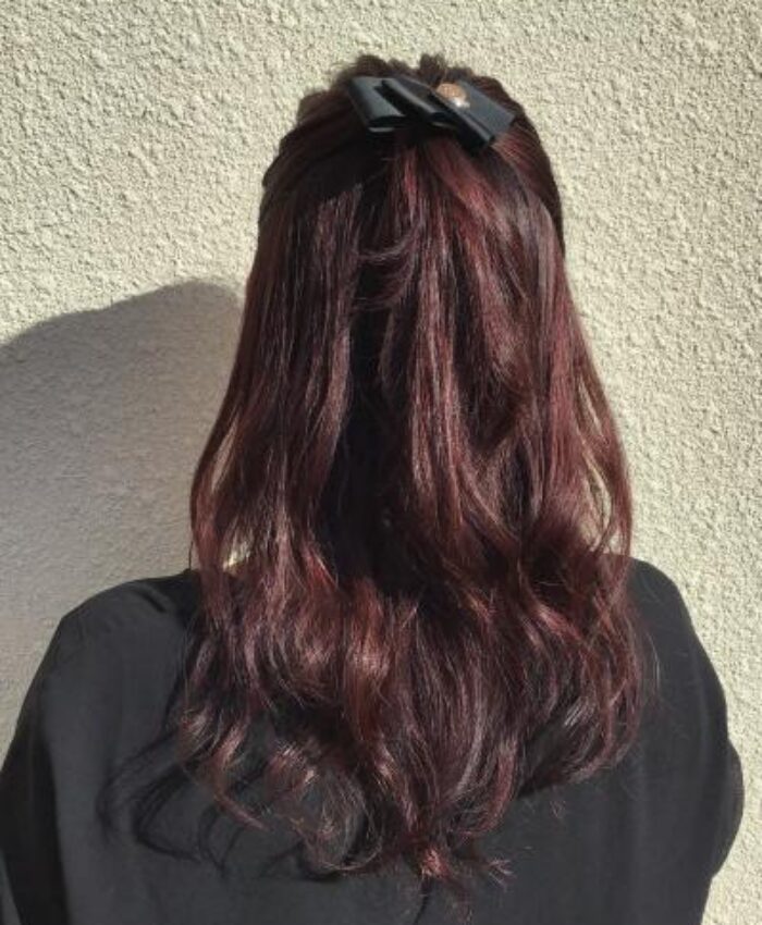 秋色ヘアー